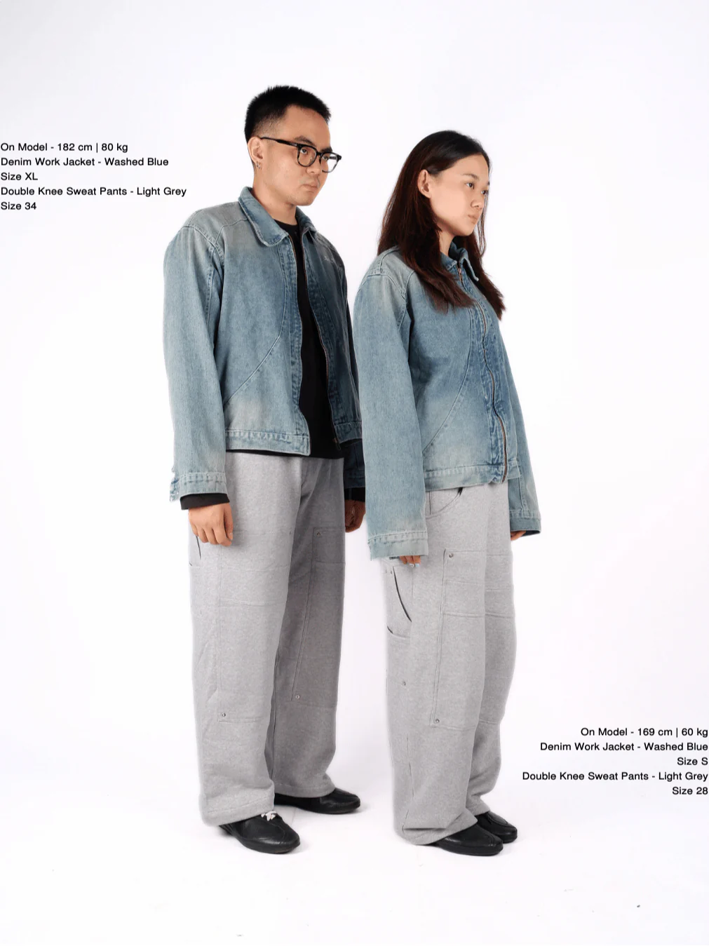 Work Jacket Denim - Aged Blue