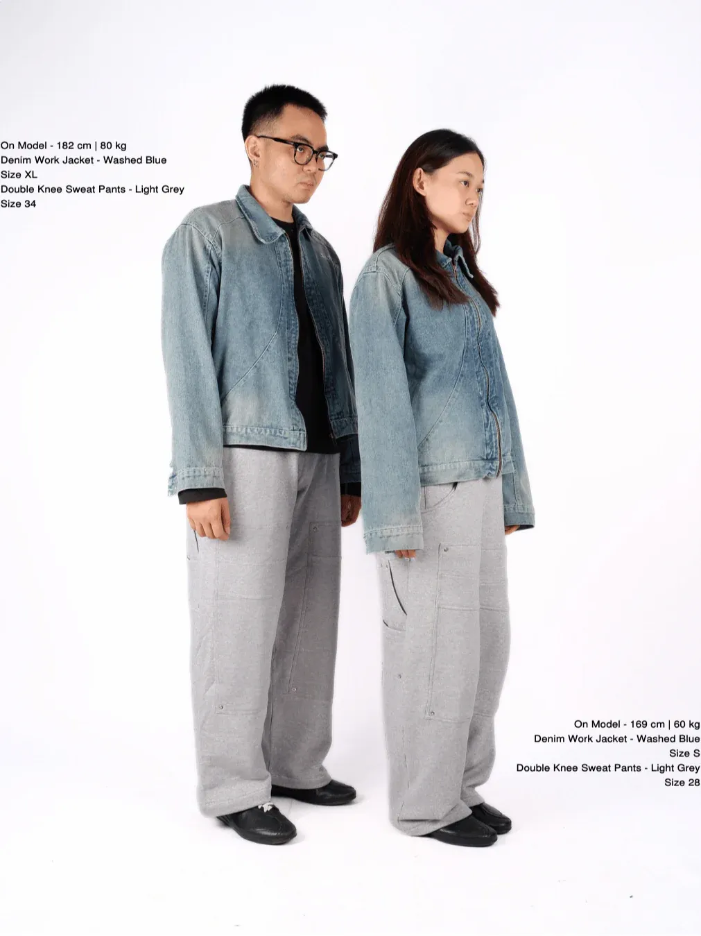 Work Jacket Denim - Aged Blue