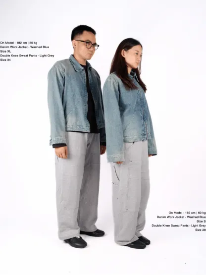 Work Jacket Denim - Aged Blue