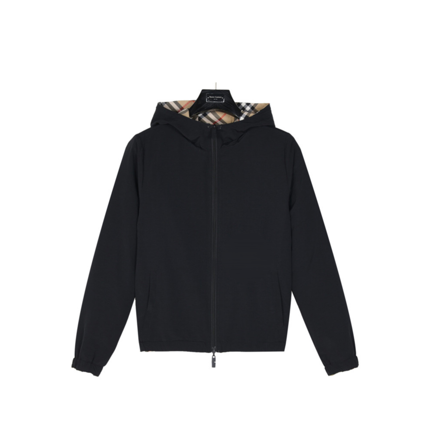 Reversible plaid shirt