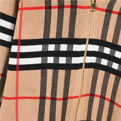 Double-sided checkered pattern jacket