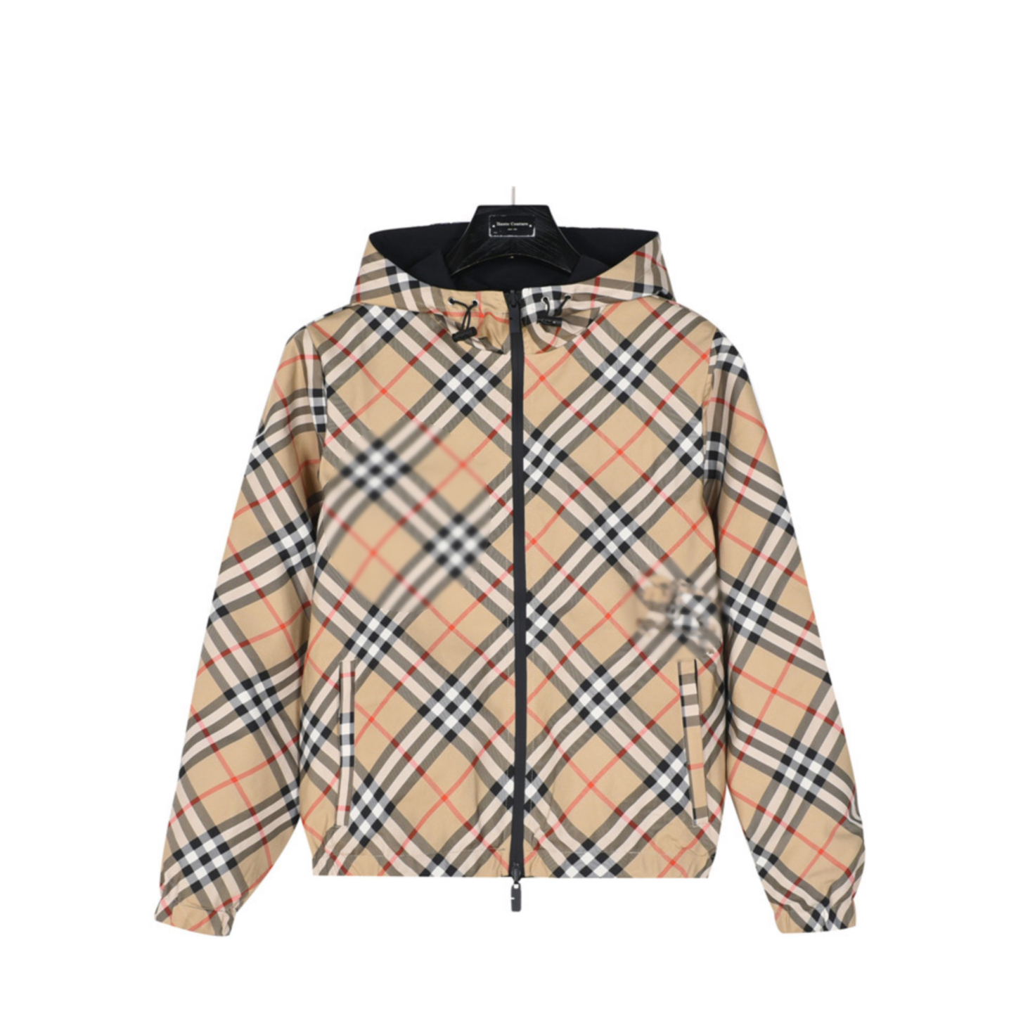 Reversible plaid shirt