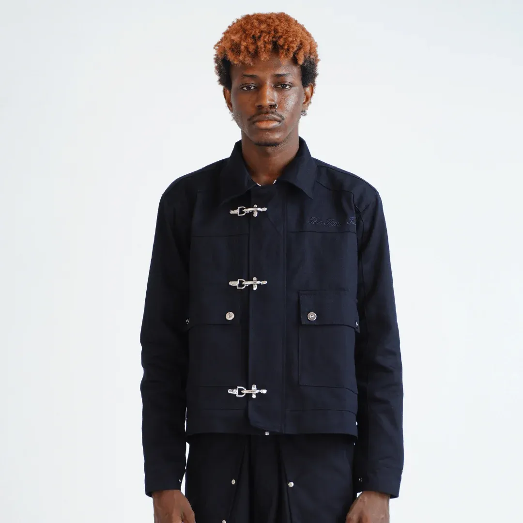 Fireman Clasp Work Jacket