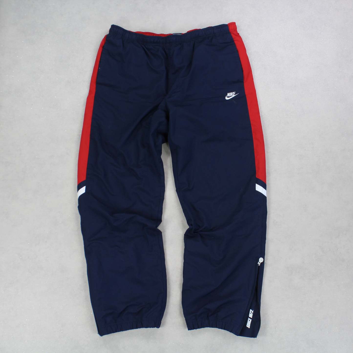 RARE 2000s Baggy  Trackpants Navy 