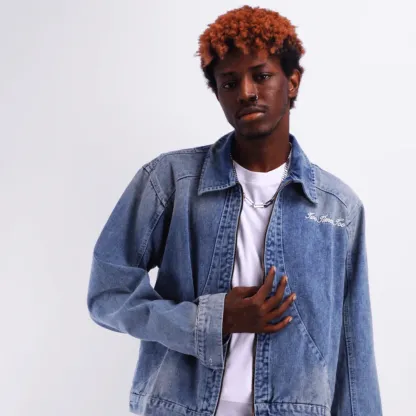 Work Jacket Denim - Aged Blue