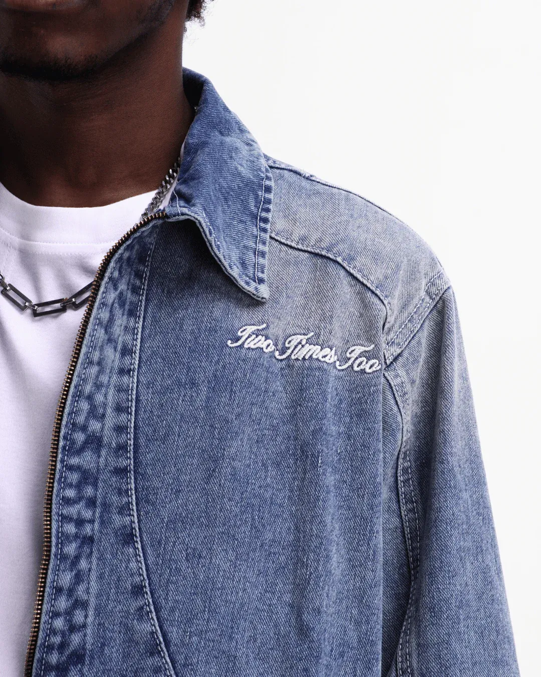 Work Jacket Denim - Aged Blue