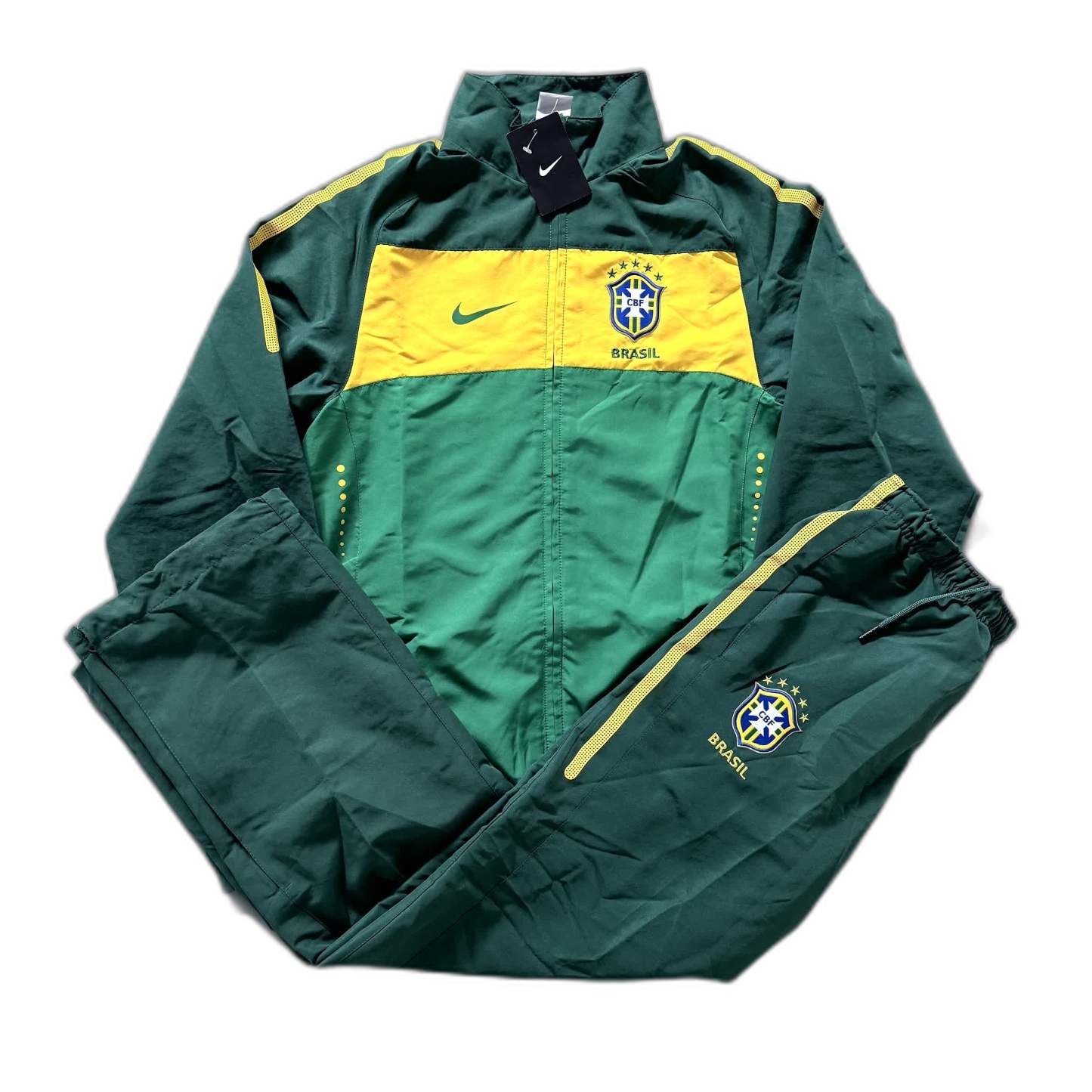 Brasil Vintage Tracksuit *RARE* NEW 2009/10