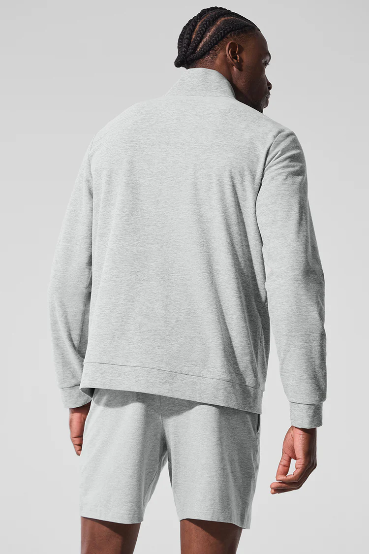 Conquer Max stand-up collar zip-up jacket