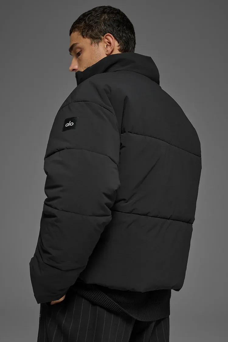 Stretch Woven Street Puffer