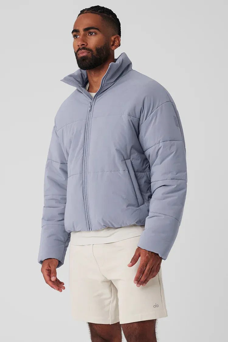 Stretch Woven Street Puffer