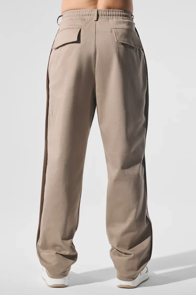 Edition Sueded Straight Leg Pant
