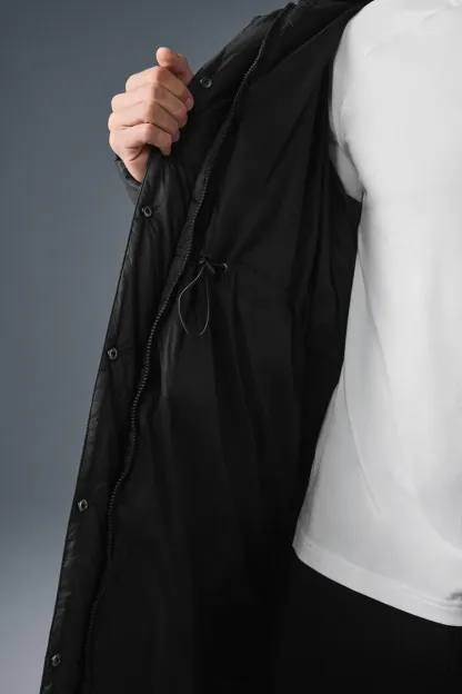 Gold Rush Puffer Trench