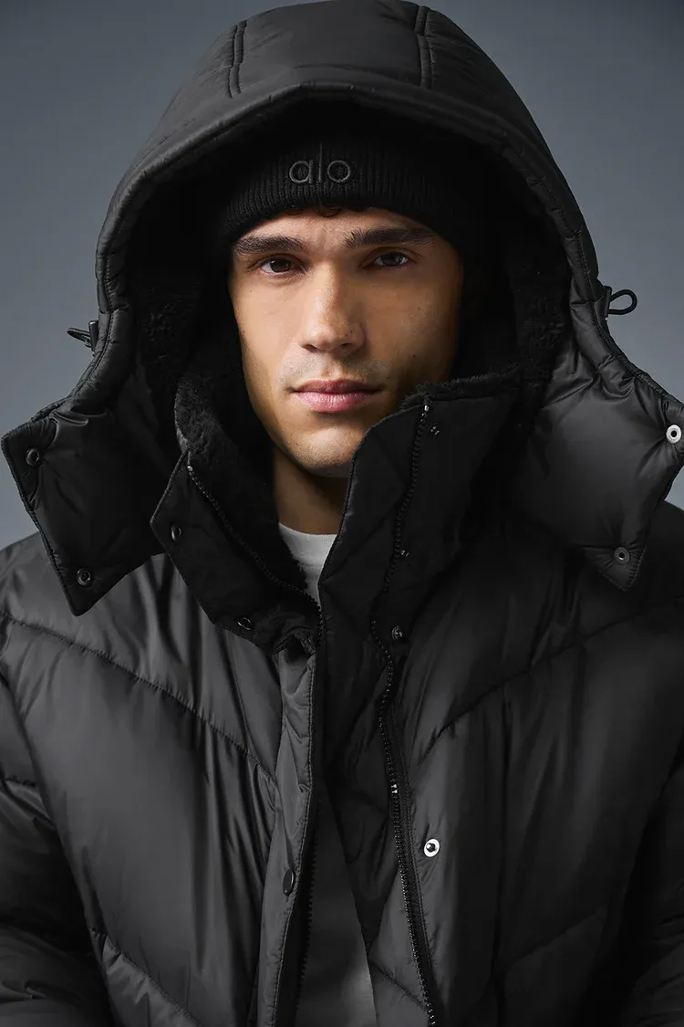 Gold Rush Puffer Trench