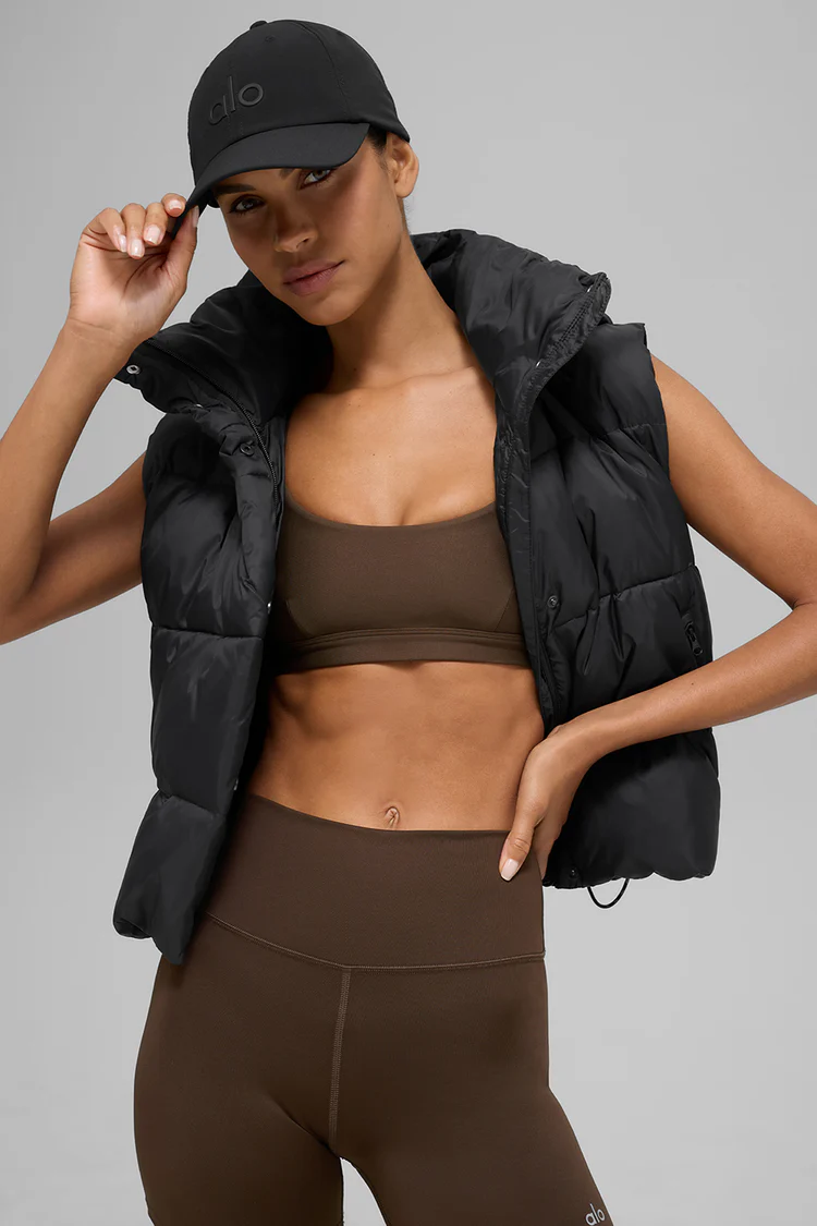 Gold Rush Puffer Vest