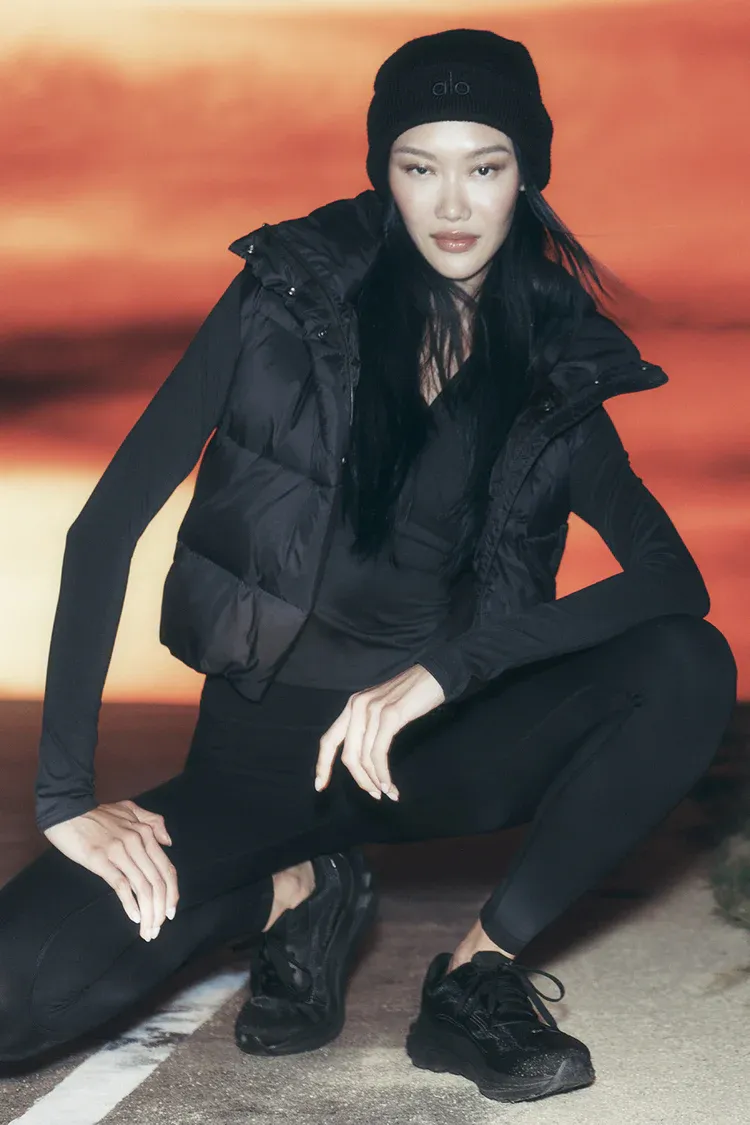 Gold Rush Puffer Vest