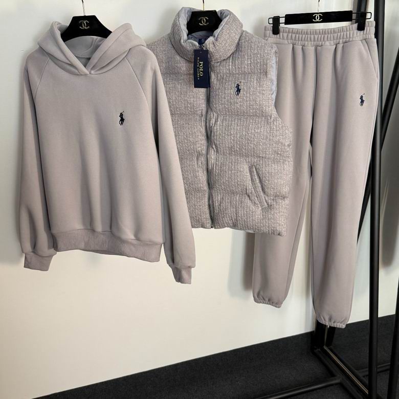 Survêtement sweat + pantalon + Veste sans manches RL