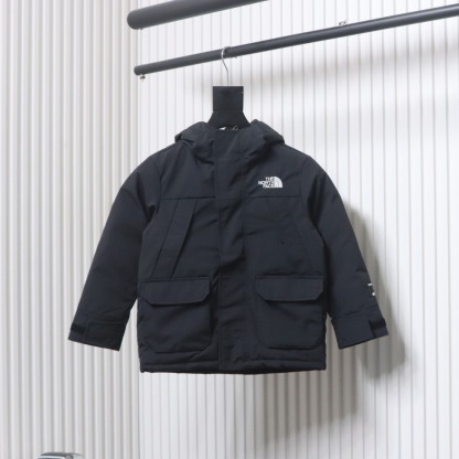 THE N0RTH FACE Hooded Camouflage Jacket Black