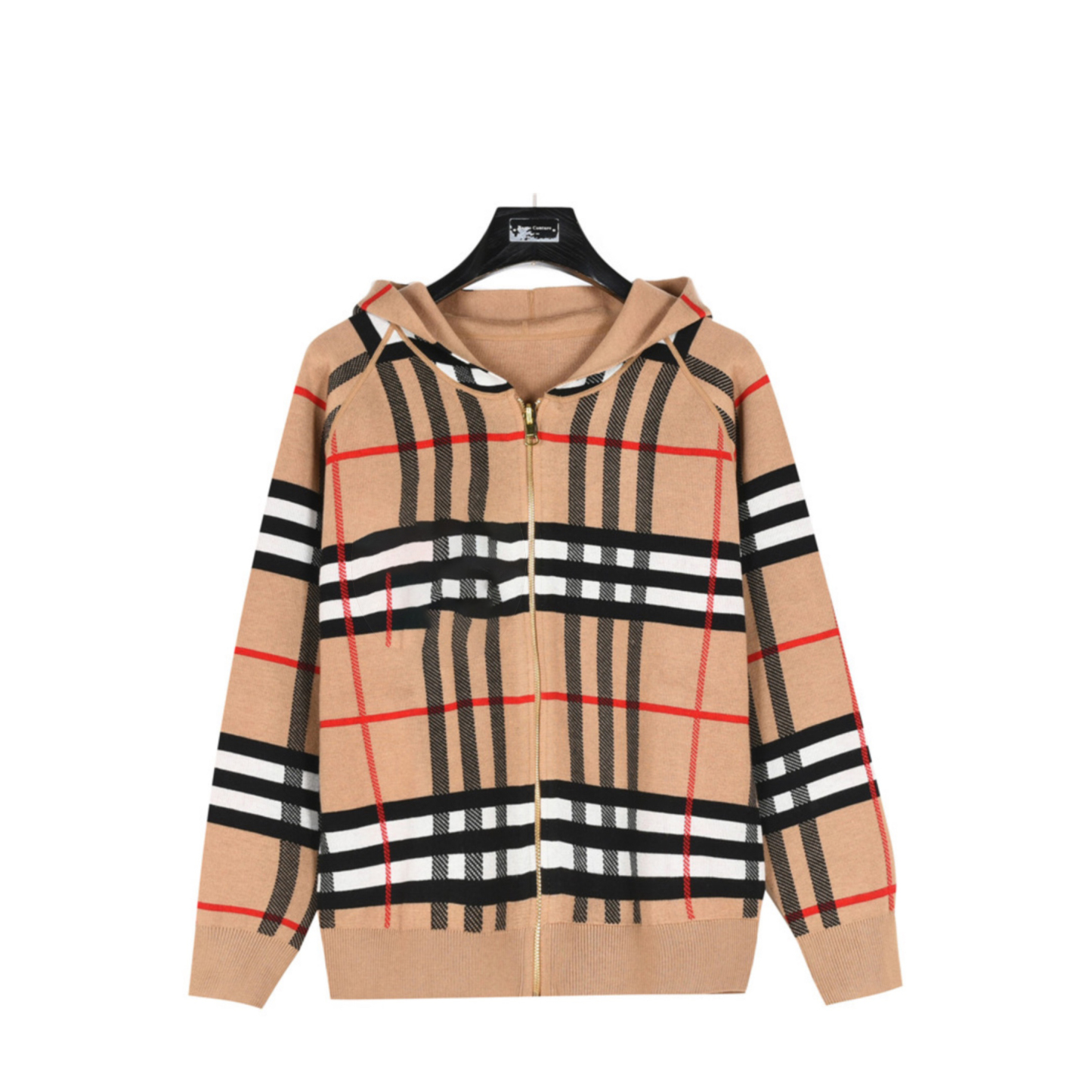 Double-sided checkered pattern jacket