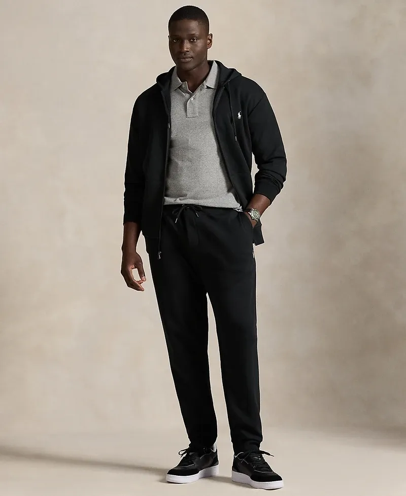 Men's Big & Tall Double-Knit Full-Zip Hoodie