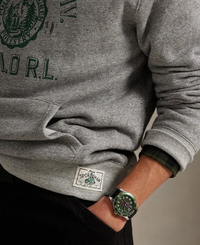 Men's Fleece Graphic Hoodie