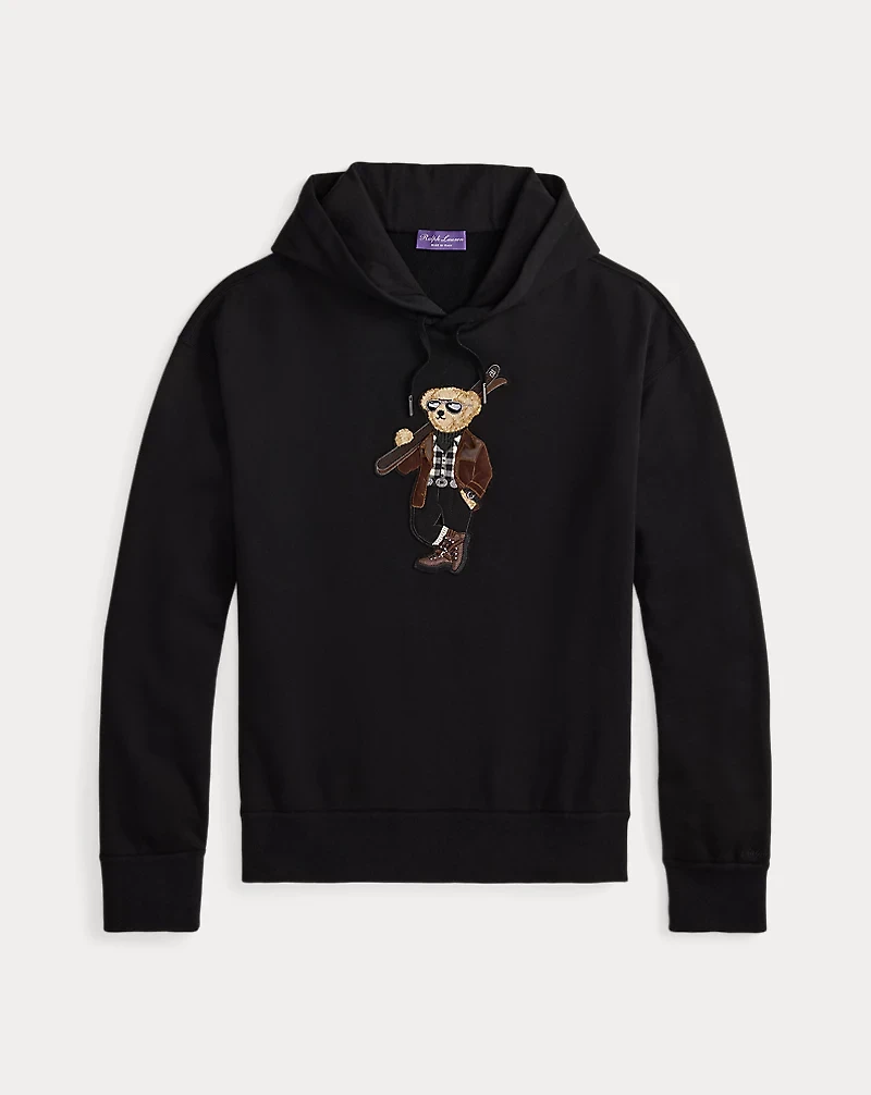 Polo Bear Cotton-Cashmere Fleece Hoodie