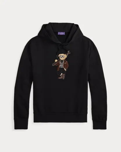 Polo Bear Cotton-Cashmere Fleece Hoodie