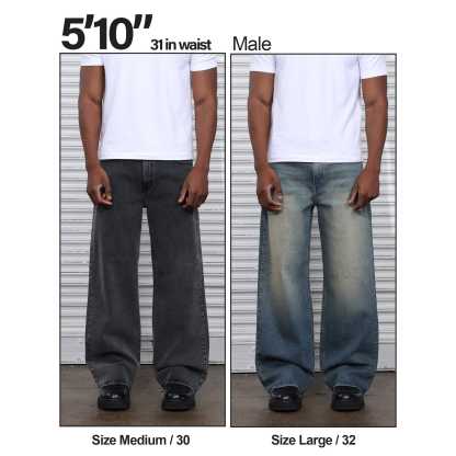 Pasadena Dad Jeans | Straight-Wide Leg