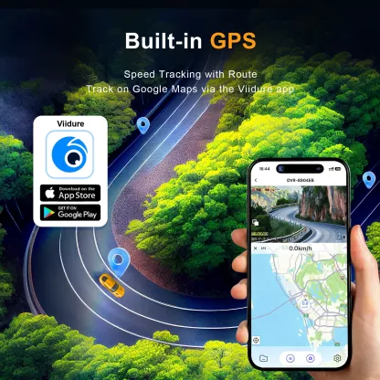 4 Channel 4K Dash Camera for Cars 360° Dashcam 4 Lens 1080p Front Left Right Rear Car DVR Built-in Wifi GPS WDR Night Vision Cam