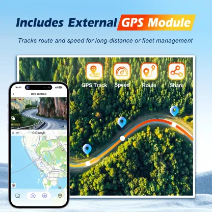 4K Dash Cam Auto Dashcam Mini Front GPS Car Camera G-Sensor WiFi WDR Night Vision 24H Parking Monitor Car DVR Video Recording