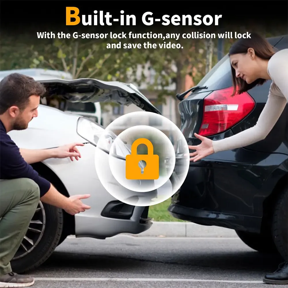 2 Channel 4K+2K ADAS Front Rear Dash Camera for Cars Built-in 5G Wifi GPS Car DVR 24H Parking Driving Video Recorder Black Box