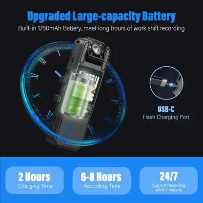 4k Action Camera Outdoor 180° Rotate Wifi Sport Camera Portable Wearable Mini Body Worn Cam Travel Vlog Bicycle Driver Recorder