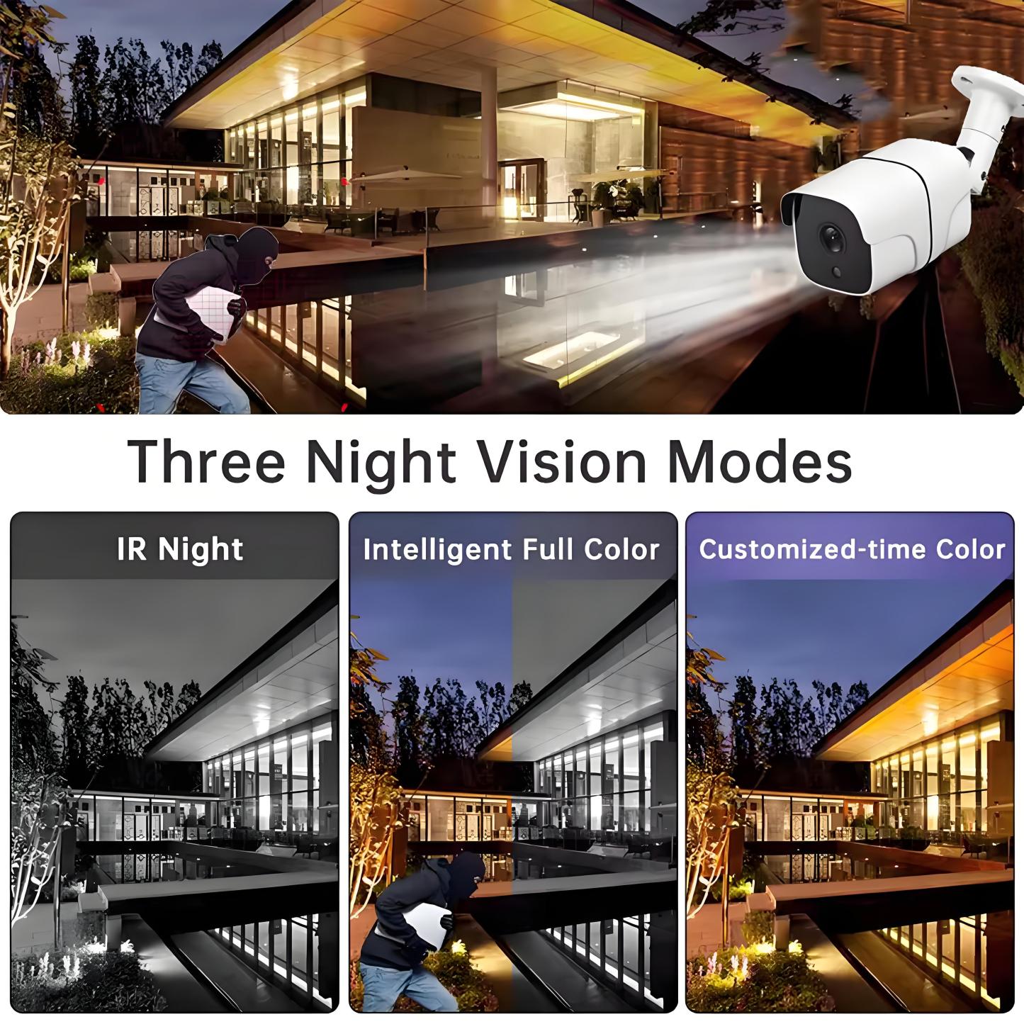 5MP Tuya 5G Wifi IP Camera Outdoor Bullet Smart Home Security Cameras Auto Tracking Color Night Vision Video Audio Surveillance