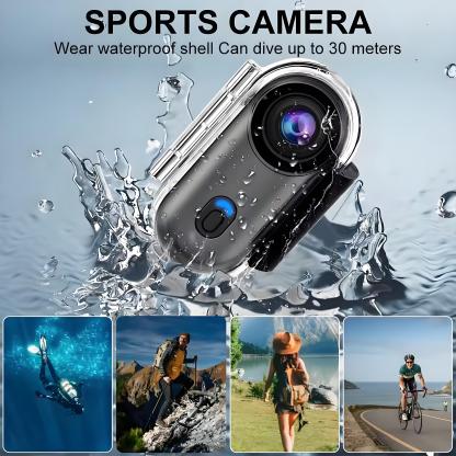 4K Bodycam Mini Camera Outdoor Action Bike Sport Magnetic Wearable Camera Wifi Waterproof Vlog Body Helmet Camera for Cycling
