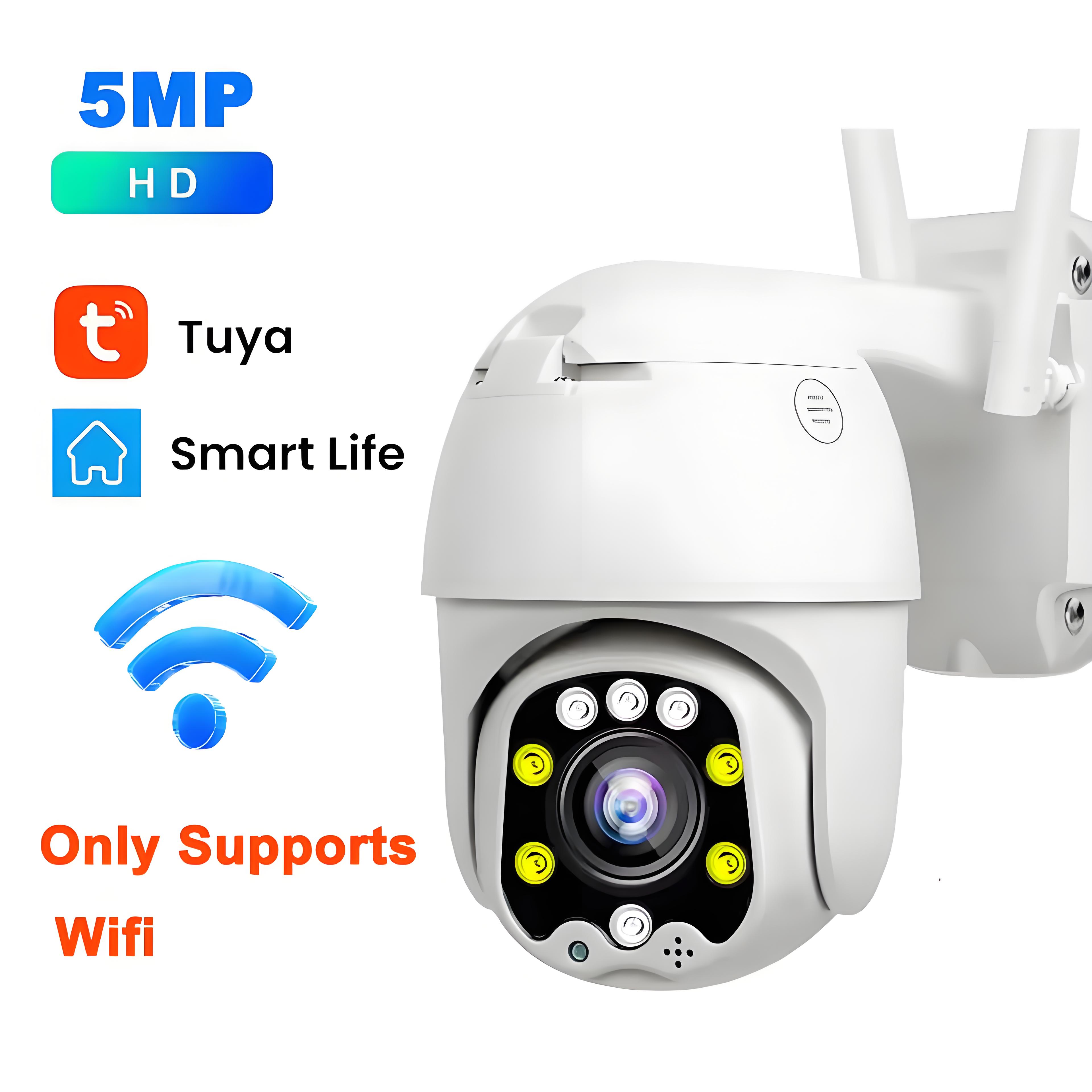 4G WiFi IP Camera Outdoor 5X Zoom Wireless Video Surveillance Cameras AI Tracking Security Protection UHD 5MP CCTV Camera
