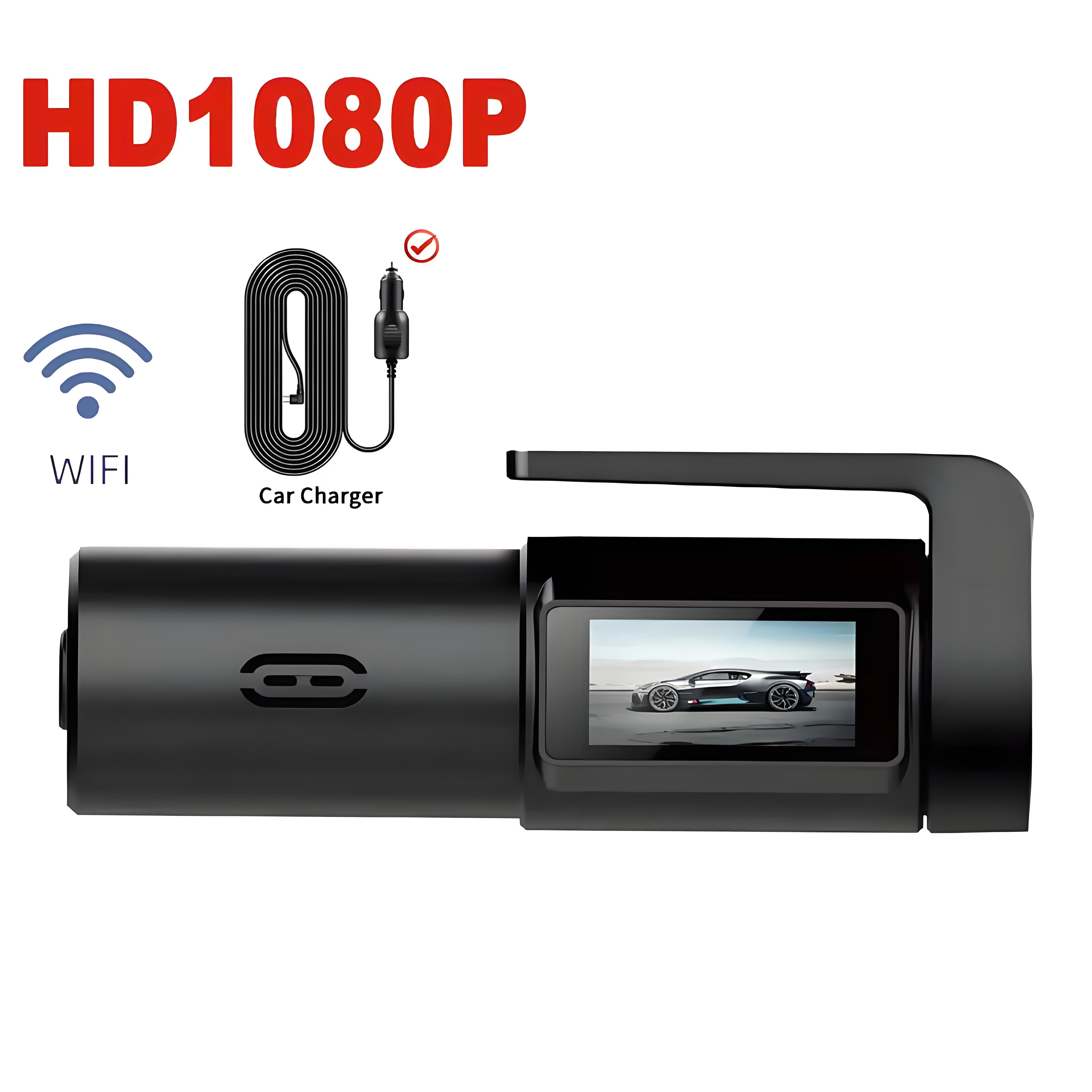 Car DVR Dash Cam FHD 1080P Mini Car Front Dash Camera 24H Parking Night Vision Auto Record Video Recording Dash Cam Camcorder