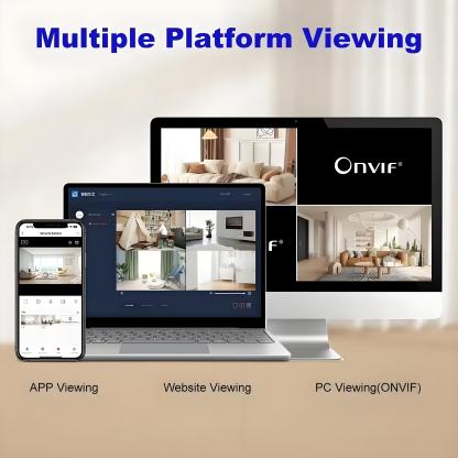 5G WiFi IP Camera Indoor 5MP Wireless Home Security Camera Auto Tracking Baby Monitor Color Night Vision Video Surveillance