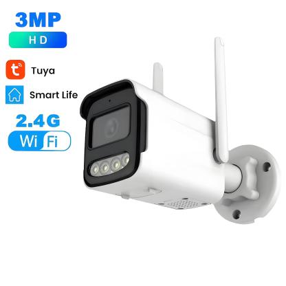 Tuya Wifi IP Camera Wireless HD 5MP AI Human Detect Camera CCTV Bullet Outdoor Surveillance Security Protection Waterproof Cam