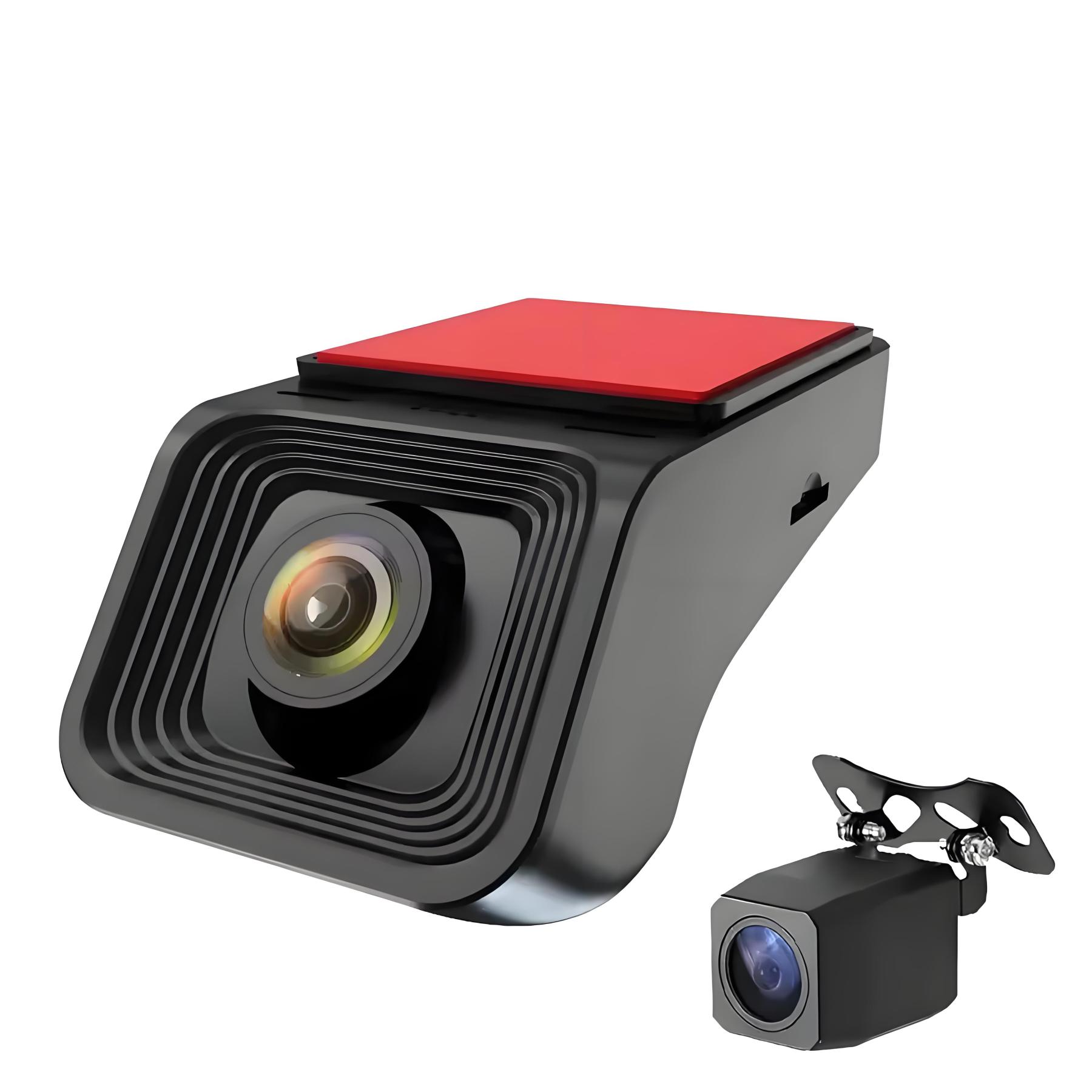 2K Dual Lens Dash Camera WiFi Car DVR HD1080p Dash Cam 24H Parking Monitor Night Vision Car Driving Video Recorder for All Cars