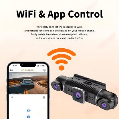 5 Channel Car DVR UHD 1080P 5-Lens Inside Vehicle Dash Cam 360° All Sides Car Camera Wifi Video Driving Registrator GPS Dash Cam
