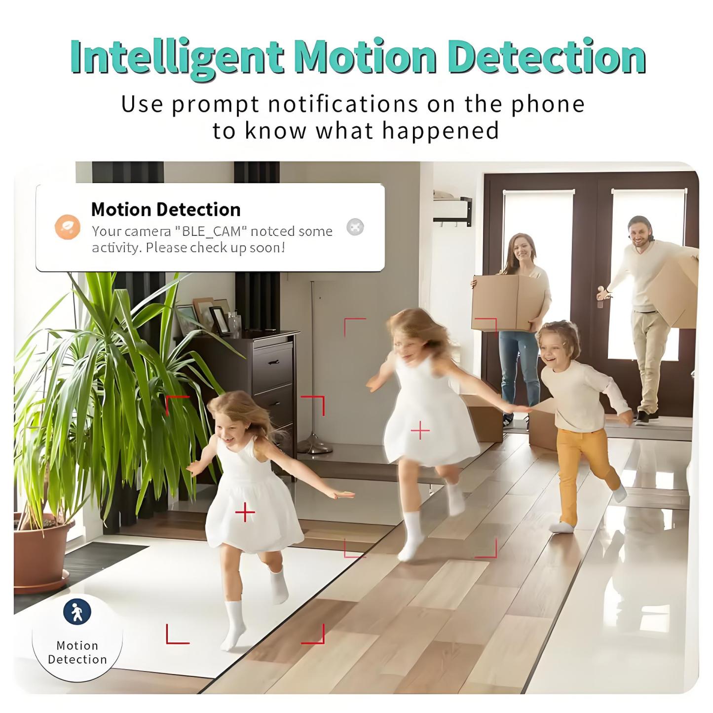 Tuya WiFi IP Camera Indoor 5MP Baby Monitor Two Way Talk Cam Motion Detection 1080P IR Night Vision Security Video Surveillance