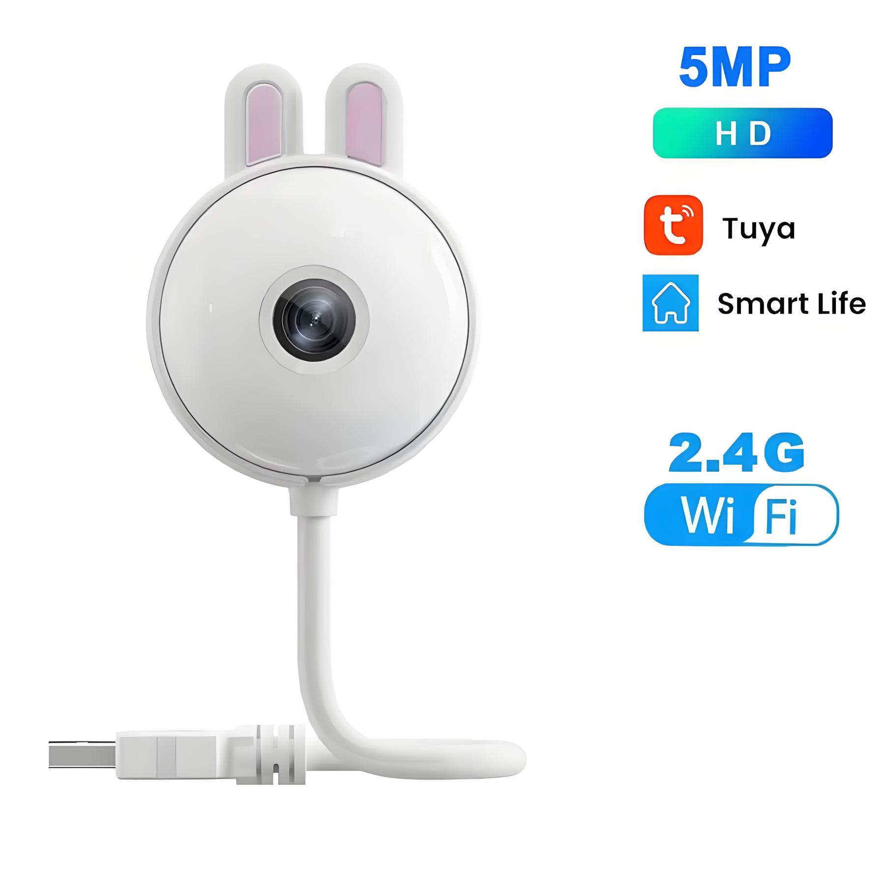Mini WiFi Camera 2K Indoor Wireless USB Light Bulb Baby Monitor Home S
