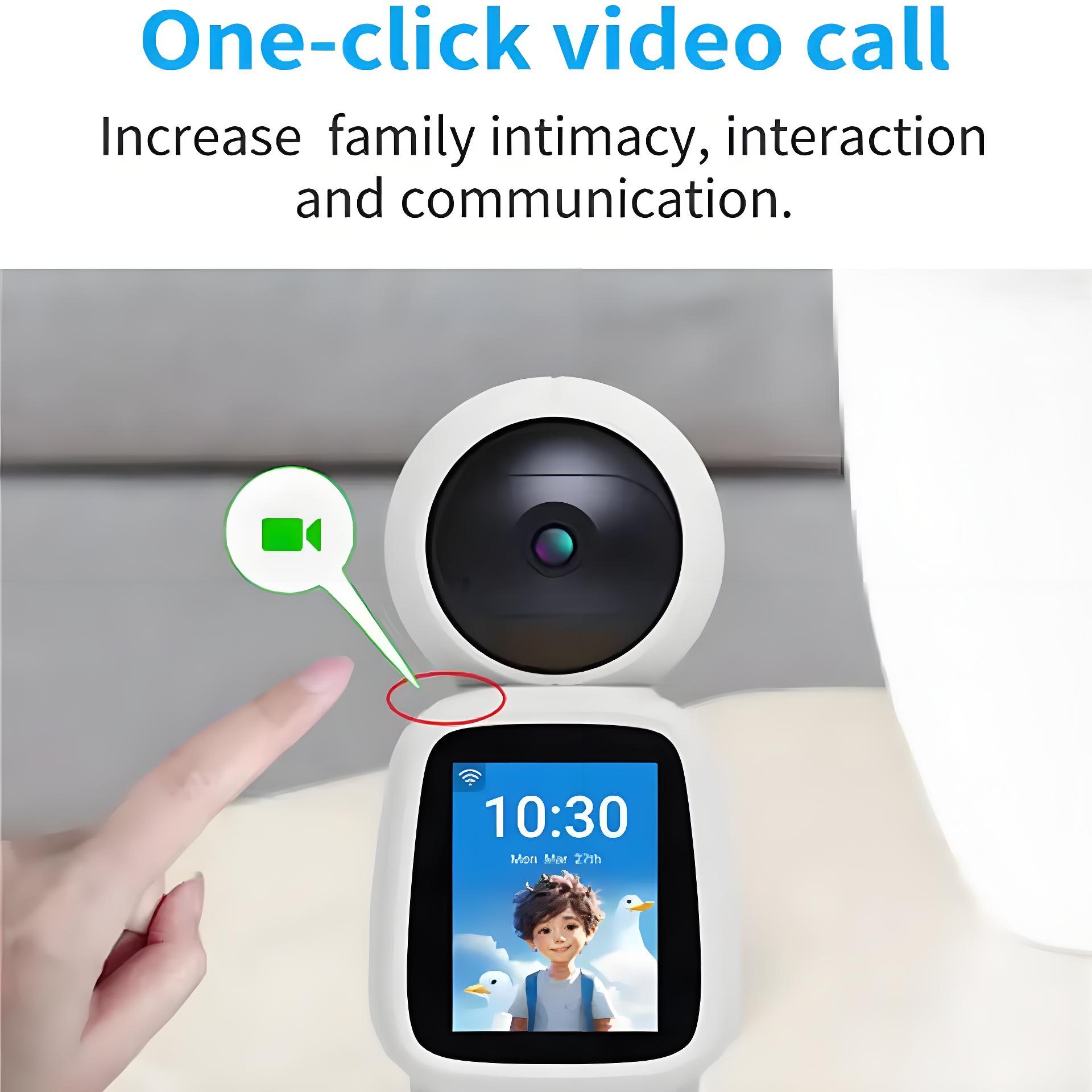 Tuya Wifi IP Camera PTZ Indoor 4MP Two-way Voice Video Call Monitoring Cam Baby Monitor 1080P HD Color Night Vision Surveillance