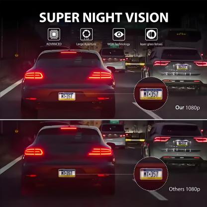 2K Dual Lens Dash Camera WiFi Car DVR HD1080p Dash Cam 24H Parking Monitor Night Vision Car Driving Video Recorder for All Cars