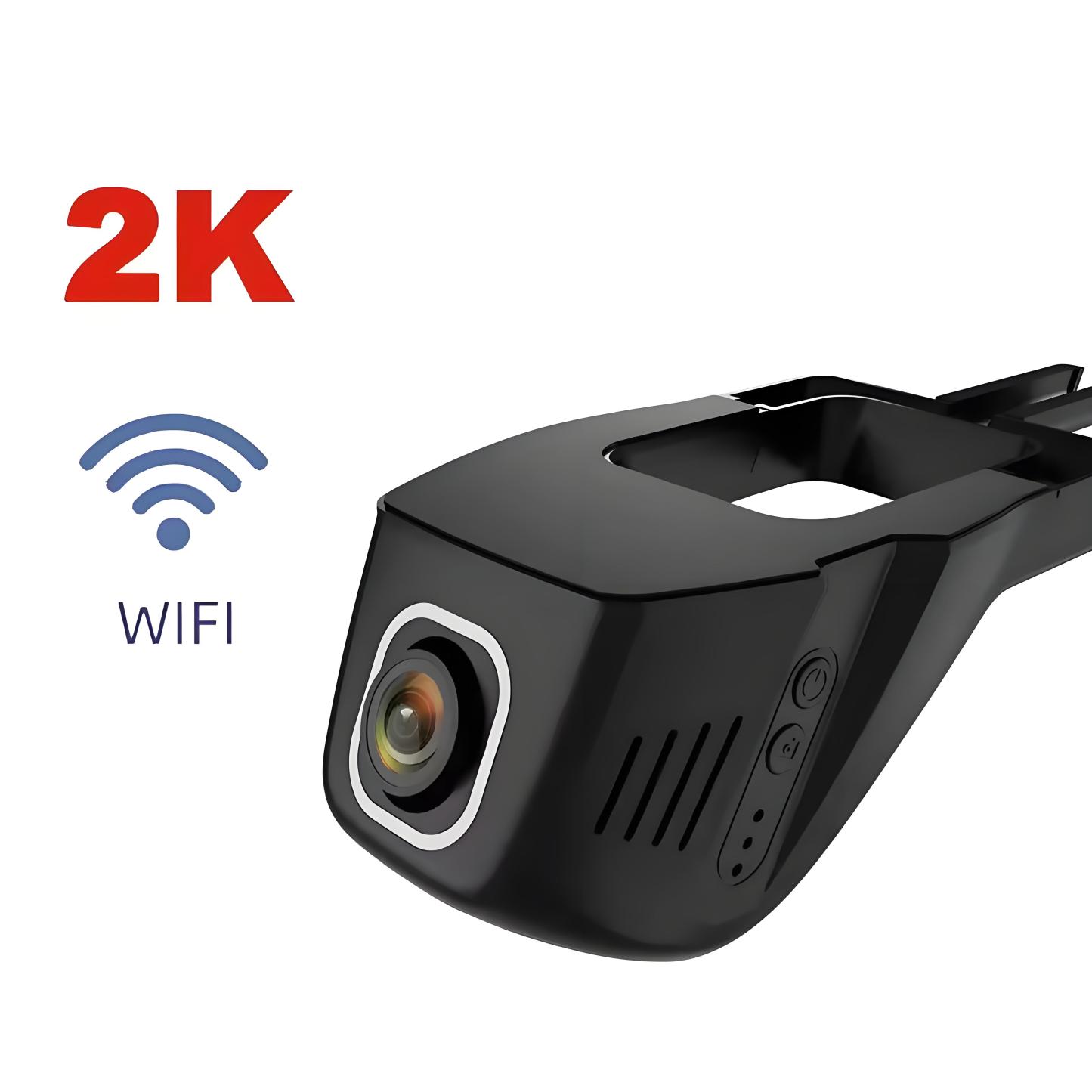 Car DVR Dash Cam Full HD 2K Dash Cam 2 Channel ADAS Car Camera 24H Parking Monitor Wifi APP Control Car Driving Video Recorder
