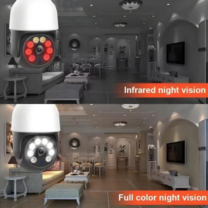 5G Wifi E27 Bulb Camera Tuya Smart 5MP PTZ Security Camera Outdoor Wireless AI Human Detect Surveillance Color Night Vision Cam