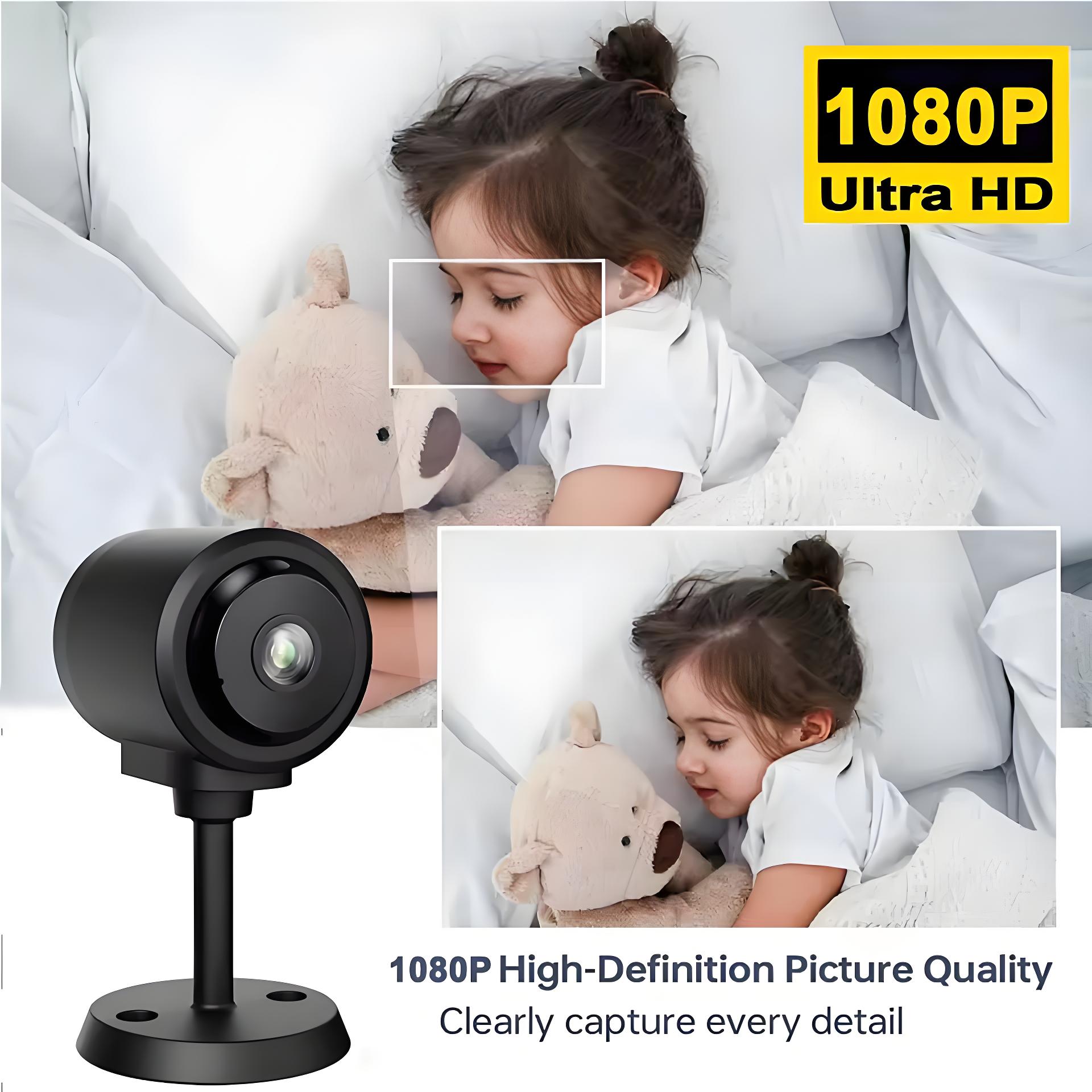 Mini Wifi Camera Indoor HD 1080P Portable Motion Detection IP Camera IR Night Vision Home Security Remote Monitoring Camera Cam