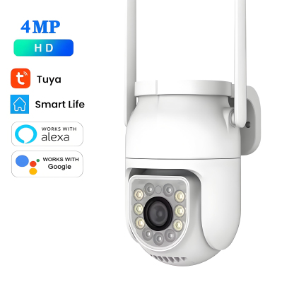 Outdoor Wifi Camera 8MP 4K HD Dome PTZ Security Camera Auto Tracking 5MP IP Cam Wireless CCTV Video Surveillance Monitor