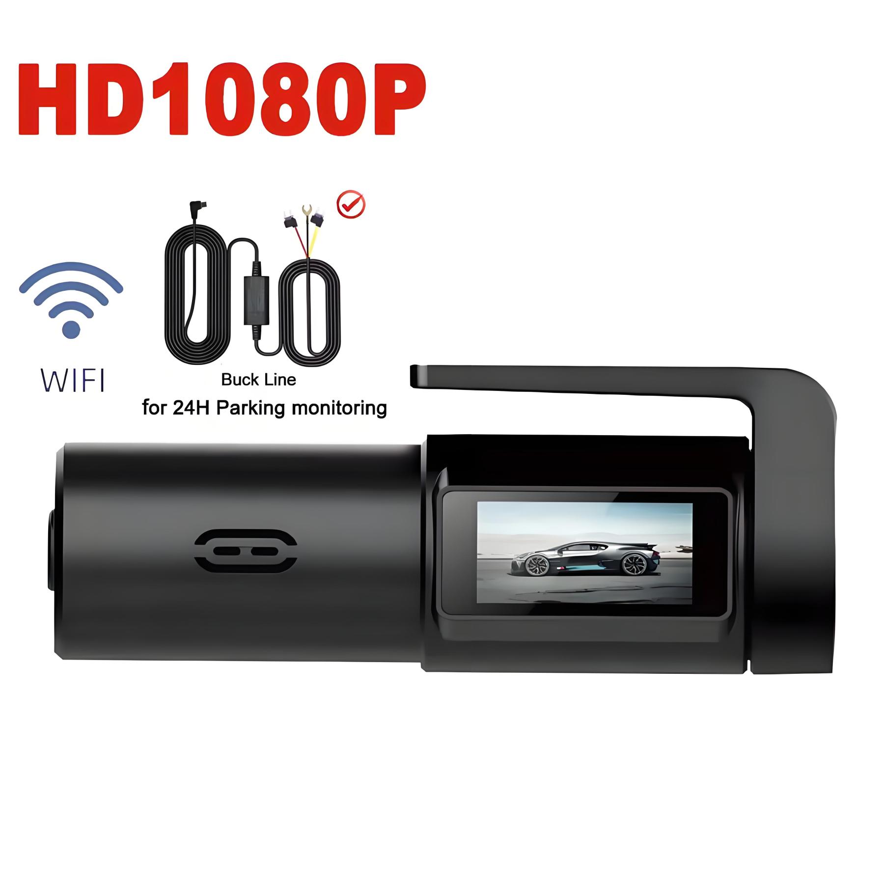 Car DVR Dash Cam FHD 1080P Mini Car Front Dash Camera 24H Parking Night Vision Auto Record Video Recording Dash Cam Camcorder
