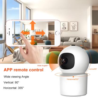 5G WiFi IP Camera Indoor 5MP Wireless Home Security Camera Auto Tracking Baby Monitor Color Night Vision Video Surveillance