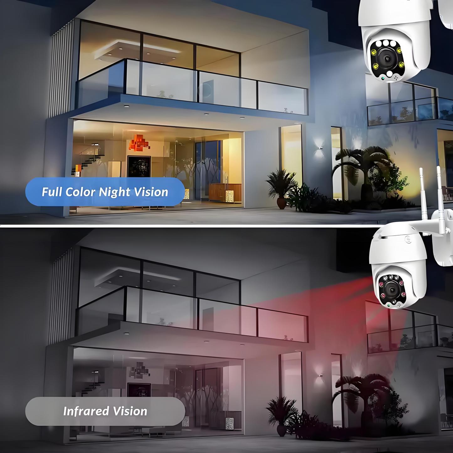 4G WiFi IP Camera Outdoor 5X Zoom Wireless Video Surveillance Cameras AI Tracking Security Protection UHD 5MP CCTV Camera